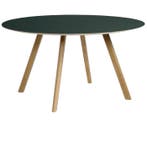 HAY Copenhague Cph25 Water-based Gelakt Eiken Onderstel, Huis en Inrichting, Gebruikt, Eikenhout, Scandinavisch, 100 tot 150 cm