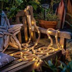 Solar lichtsnoer Manilla - 60 warm witte leds - 4.5 meter, Verzenden, Minder dan 50 watt, Overige typen, Nieuw