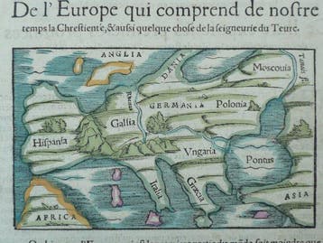 Europa - Mediterraan; Sebastiaan Münster - De lEurope qui, Nieuw