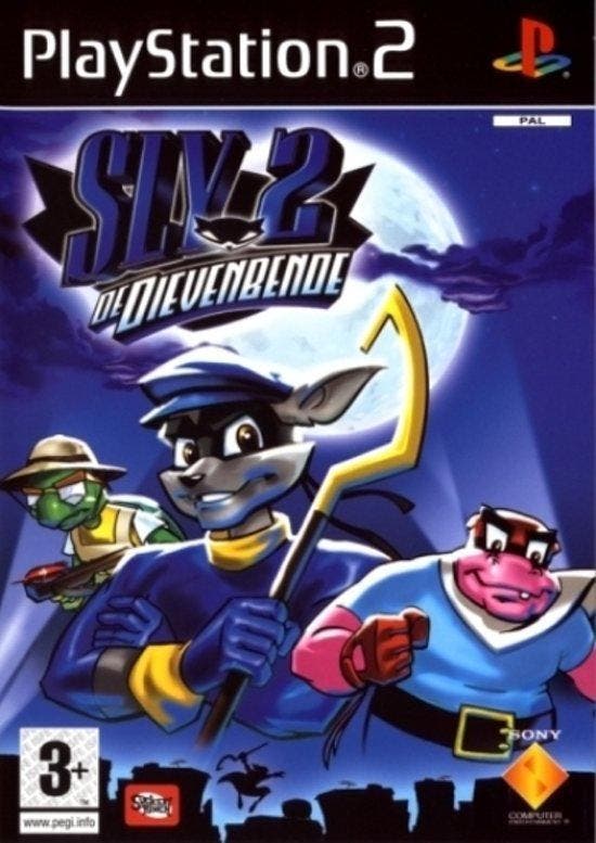 Sly 2: De Dievenbende PS2 Garantie & morgen in huis!, Spelcomputers en Games, Games | Sony PlayStation 2, Zo goed als nieuw, Avontuur en Actie