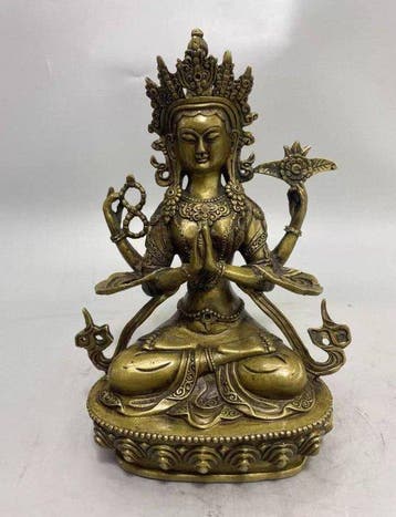 Decoratief ornament - Indiase Boeddhistische Beeld