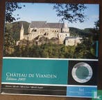 Luxemburg 5 euro 2009 (PROOF) Château de Vianden, Postzegels en Munten, Munten | Europa | Euromunten, Verzenden, Goud, 5 euro
