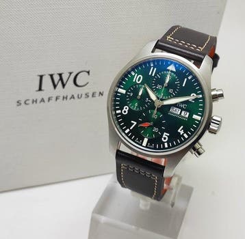 IWC - Pilot Chronograph 41 “Green Dial” - Ref. IW388104 -