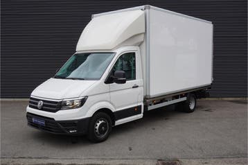 Volkswagen Crafter 50 177 PK Automaat Dubbellucht Bakwagen L, Automaat, Stof, Gebruikt, Euro 6