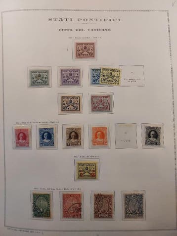 Vatikaan 1929-1970 uitgebreide verzameling, Postzegels en Munten, Postzegels | Volle albums en Verzamelingen, Ophalen of Verzenden