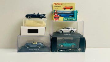 Schuco, Atlas, Politoys, NZG 1:43 - Modelauto (6) - Porsche, Nieuw