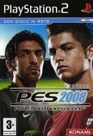 Pro Evolution Soccer 2008 PES (ps2 used game), Ophalen of Verzenden, Zo goed als nieuw