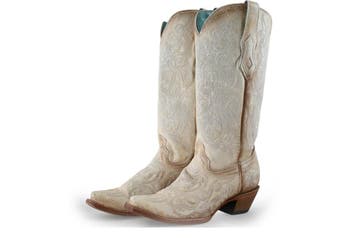 Corral Cowboy laarzen in maat 41 Beige, Beige, Zo goed als nieuw, Corral, Verzenden