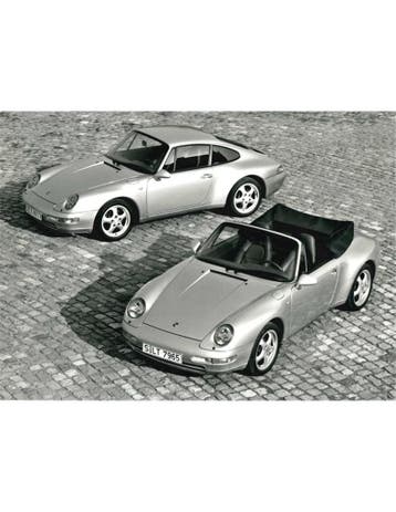 1994 PORSCHE 911 CARRERA CABRIOLET | COUPÉ PERSFOTO, Nieuw, Porsche, Author