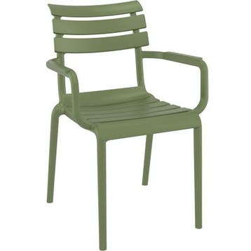 (MDK-107539) Siesta Paris stoel Olijfgroen, Ophalen of Verzenden, Nieuw
