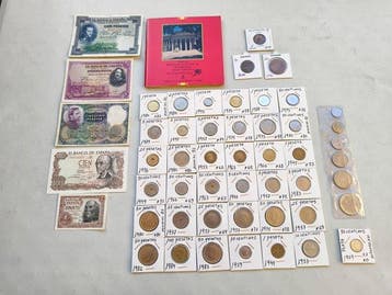 Spanje. Peseta 1870-1997 (Zonder minimumprijs)