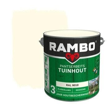 Pantserbeits Tuinhout Ral 9010 Dekkend 2,5 liter, Ophalen of Verzenden, Nieuw