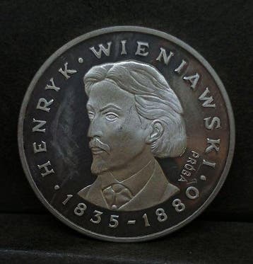 Polen. 100 Zlotych 1979 / Henryk Wieniawski, Próba - Trial