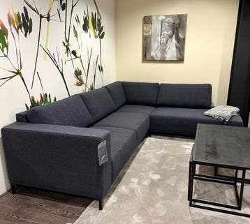 ***SALE*** Hoekbank Fisker Alpine indigo, Huis en Inrichting, Banken | Bankstellen, Verzenden, Nieuw