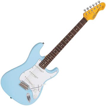 Vintage Electric Guitar-Laguna Blue, Ophalen of Verzenden, Nieuw
