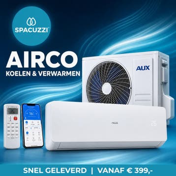 Aircos met Wi-Fi  |  Vanaf €399,-  |  Snel geleverd, Verzenden, Nieuw, 3 snelheden of meer, 100 m³ of groter