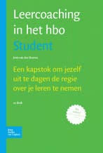 Leercoaching in het HBO, Student / Docentenreeks, Boeken, Verzenden, Zo goed als nieuw, J. van der Hoeven