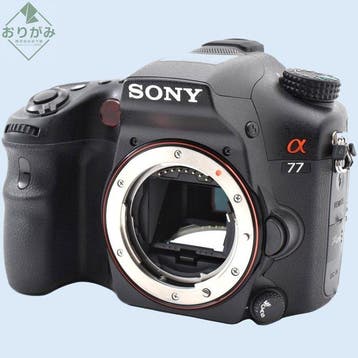 Sony a77 (SLT-A77V) Shutter Count 26 Body Language Setting, Nieuw