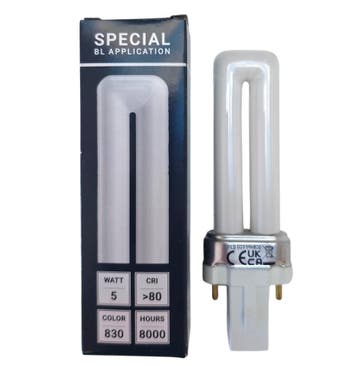 SL Spaarlamp 2-pins PL-S 5W/830/2P | G23, Ophalen of Verzenden, Nieuw
