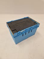 Maxinest plus 600x400x360 met thermobox blauw, gebruikt -, Doe-het-zelf en Verbouw, Kratten en Dozen, Gebruikt, 40 tot 60 cm, Overige typen