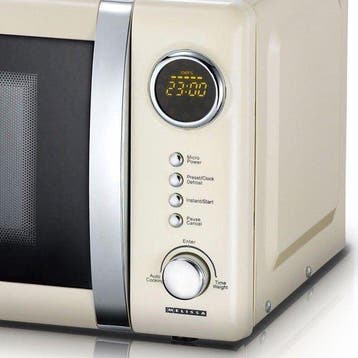 Melissa Vrijstaande Solo-Magnetron - 20 liter - 700W - Retro, Verzenden, Zo goed als nieuw