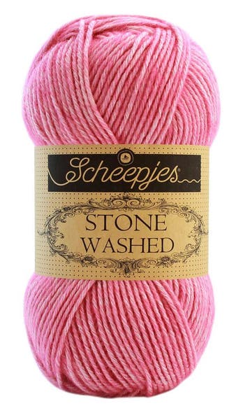 Scheepjes Stone Washed - 836 Tourmaline - Katoen-mix Garen, Ophalen of Verzenden, Nieuw