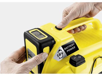 Kärcher WD 1 Compact Battery Set - Snoerloze nat- en, Verzenden, Nieuw