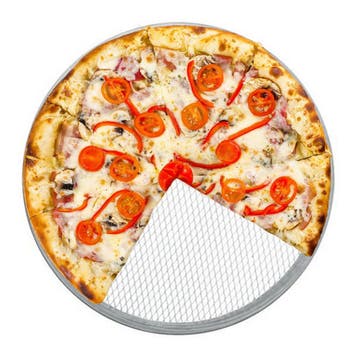 GGM Gastro | (10 stuks) Pizzascherm - Aluminium - Ø300mm |, Verzenden, Nieuw