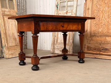 Console tafel antiek buro, bureau, bureau, klep secretaire, Ophalen of Verzenden
