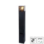 Buitenstopcontact op zuil Lund | Schemersensor | E27 fitting, Verzenden, Nieuw