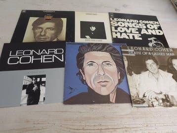 Leonard Cohen - Nice lot with 6 x albums from the great, Nieuw in verpakking