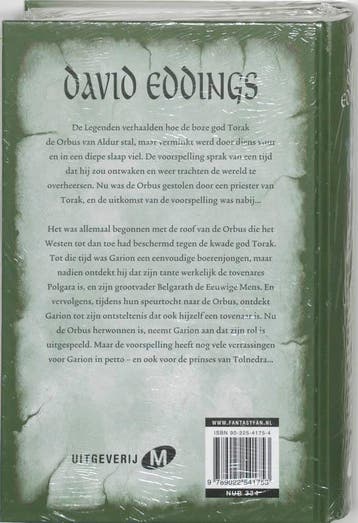 Het lied van de Orbus / De kronieken van Belgarion / 4, Boeken, Fantasy, Verzenden, Zo goed als nieuw, David Eddings