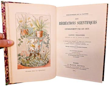 Tissandier - Les Récréations Scientifiques ou lEnseignement, Antiek en Kunst