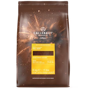 Callebaut Cacaopoeder Velvet Full Body 5kg, Verzenden, Nieuw