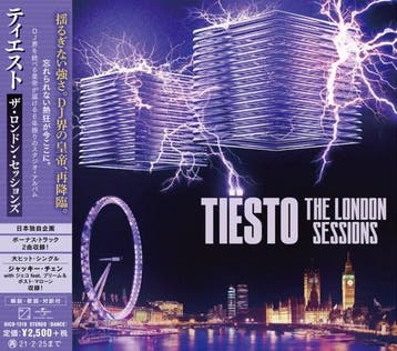 cd - Tiesto - The London Sessions JAPAN, Cd's en Dvd's, Cd's | Dance en House, Verzenden, Nieuw in verpakking