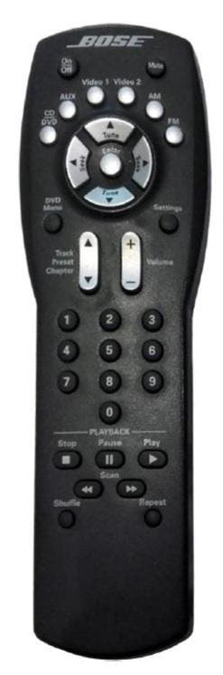 Afstandsbediening Bose 321 advanced serie II DVD, Audio, Tv en Foto, Afstandsbedieningen, Origineel, Nieuw, Ophalen of Verzenden