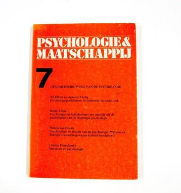 Psychologie en maatschappy - Elbers, Verzenden, Gelezen