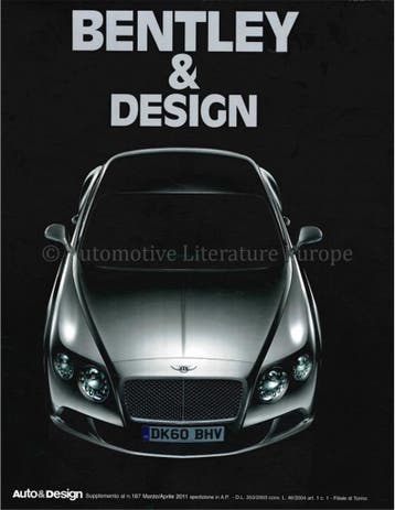 2011 AUTO & DESIGN MAGAZINE, SPECIAL BENTLEY & DESIGN,, Boeken, Nieuw, Author