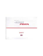 2018 FERRARI 488 PISTA VEILIGHEIDS BROCHURE (U.K. VERSIE), Nieuw, Ferrari, Author