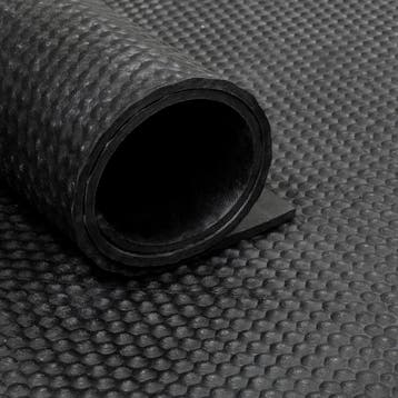 Rubber loper / rubbermat op rol Hamerslag 10mm - Breedte 250, Verzenden, Nieuw