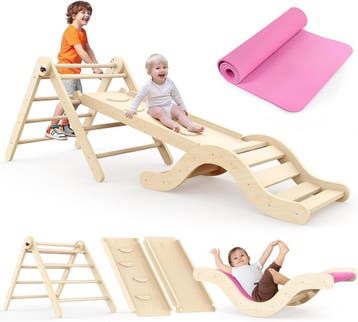 Montessori Klimrek 7-in-1 | Retourdeal 34% Korting, Ophalen of Verzenden, Zo goed als nieuw, Overige typen, Aanbouwonderdeel