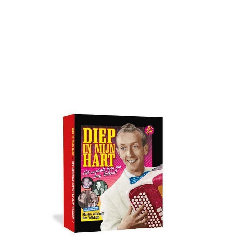 Diep In Mijn Hart + 2 Cds 9789490608170 Martin Valkhoff, Boeken, Muziek, Gelezen, Verzenden