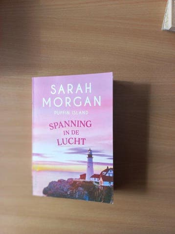 Spanning in de lucht - Sarah Morgan - Sarah Morgan, Boeken, Verzenden, Zo goed als nieuw, Sarah Morgan