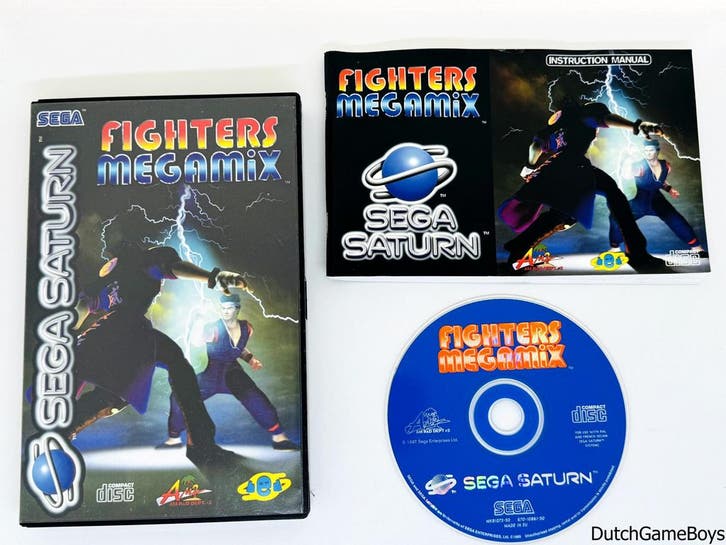 Sega Saturn - Fighters Megamix, Spelcomputers en Games, Games | Sega, Gebruikt, Verzenden