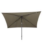 4 Seasons Outdoor Oasis parasol 200 x 250 cm - taupe, Tuin en Terras, Partytenten, Verzenden, Nieuw