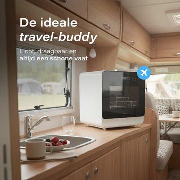 2dekans | Skoov Mini Vaatwasser met waterreservoir - 5, Ophalen of Verzenden, Zo goed als nieuw