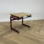 verstelbare en kantelbare schooltafel / tekentafel, beuken -, Huis en Inrichting, Ophalen of Verzenden, Gebruikt