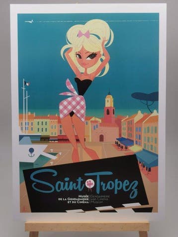Monsieur Z - Monsieur Z - Brigitte Bardot - Saint-Tropez, Antiek en Kunst