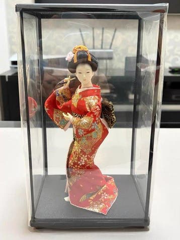 unknown - Pop Japanese Geisha Doll – Traditional Kimono