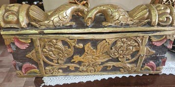 Prada-kist - Albizia-hout - Indonesië - 20e eeuw